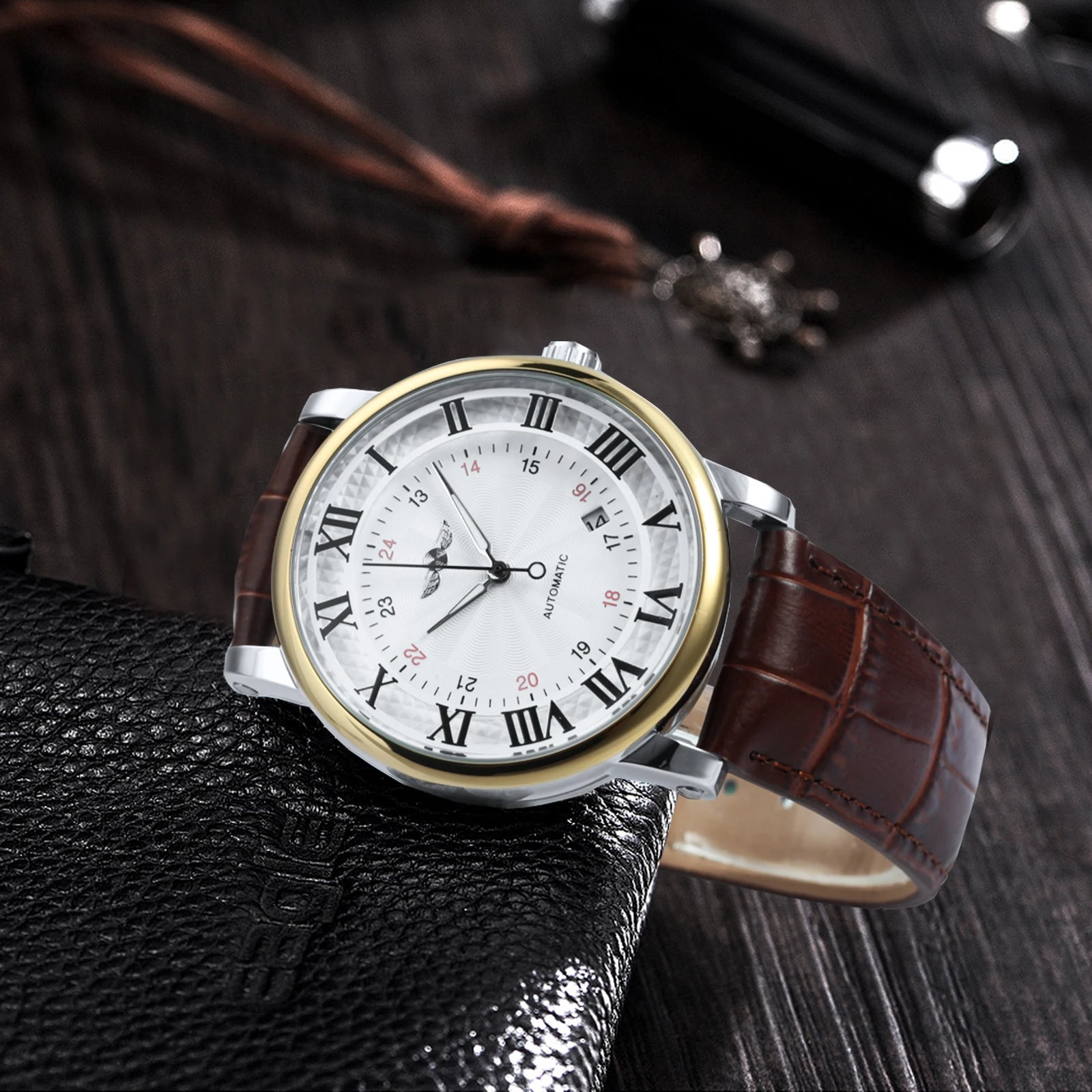 Relógio Winner 45mm